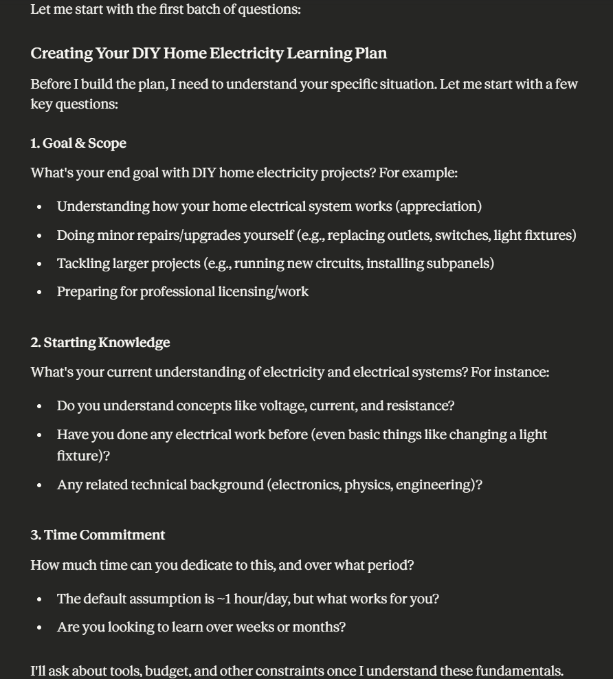 Demo - Questions first batch