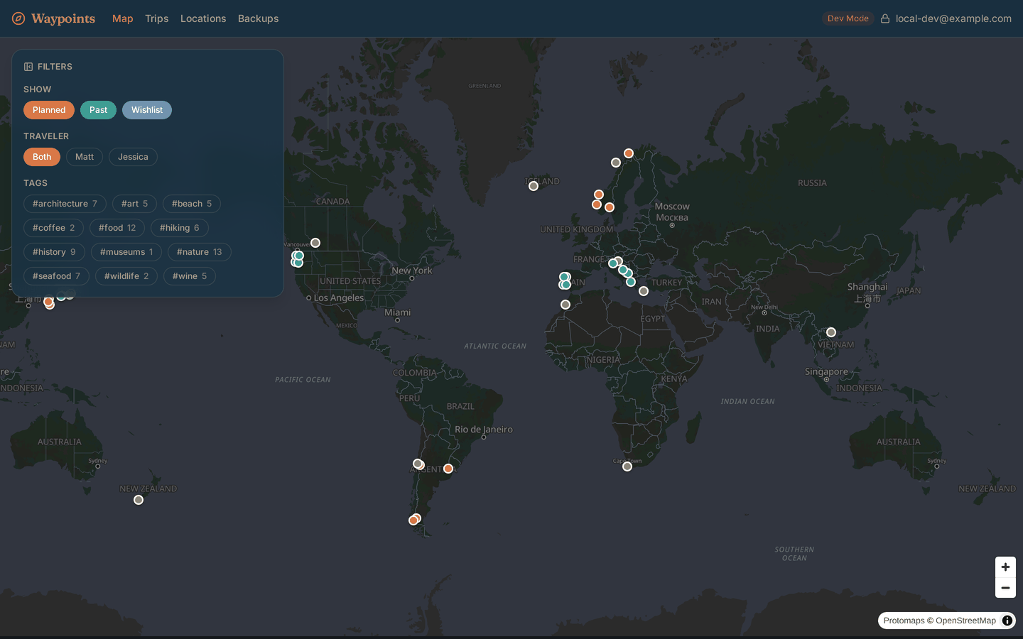 The same map in dark mode.